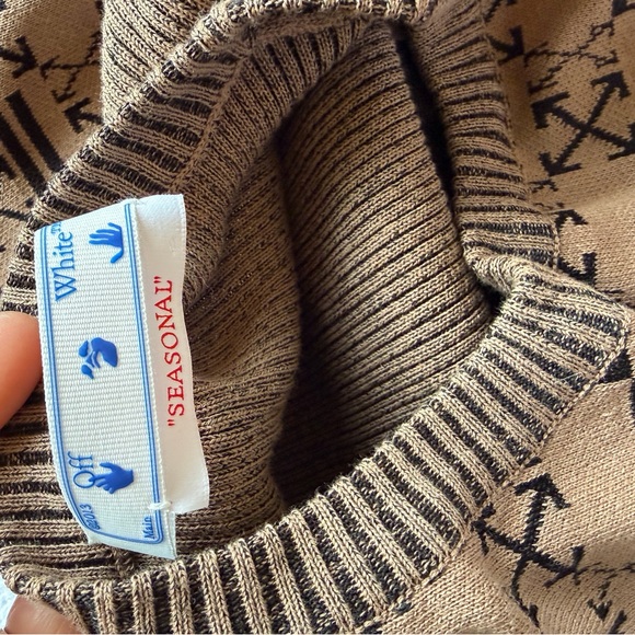 OFF-WHITE MONOGRAM TOP - Picture 6 of 6